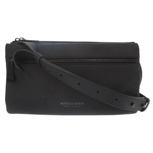 Bottega Veneta Leather Black Shoulder Bag Bottega Veneta